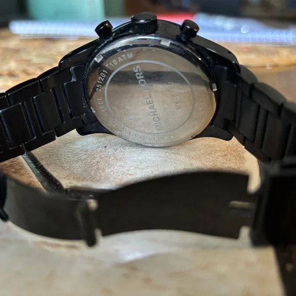 Michael Kors Black Dial Chronograph Watch - Picture 3 of 3